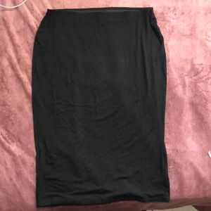 Pencil maxi skirt !